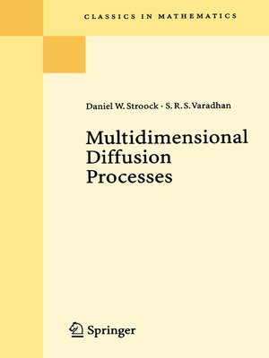 cover image of Multidimensional Diffusion Processes